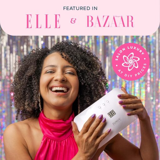 Lampă UV LED pentru unghii SUNUV cu temporizator 30/60/99 sec, senzor infraroșu automat, ecran LCD - pentru uz casnic și profesional