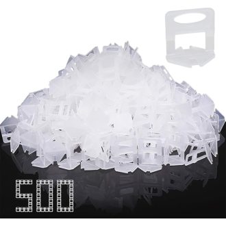   Storystore 500 db Csempe Szintezőtab 1,5 mm Fugavastagság Csempelés Segédeszköz 3-12 mm