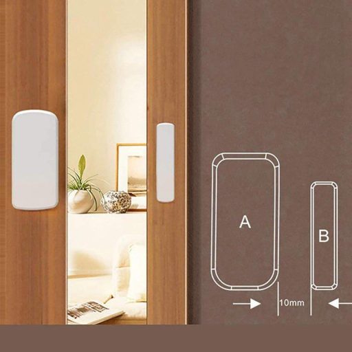 Bezdrôtový snímač dverí a okien Wolf Guard MC-06A, 433MHz, prebalený