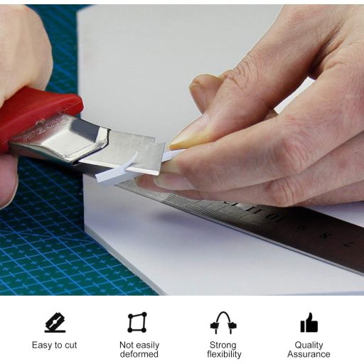 BENECREAT 5 db 3 mm-es fehér hablemez 30x20 cm poszter és modellezéshez