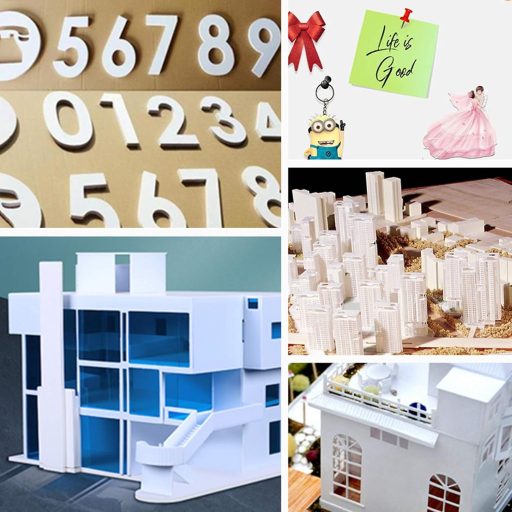 BENECREAT 5 komada 3 mm bijela foam board ploča 30x20 cm za postere i modeliranje