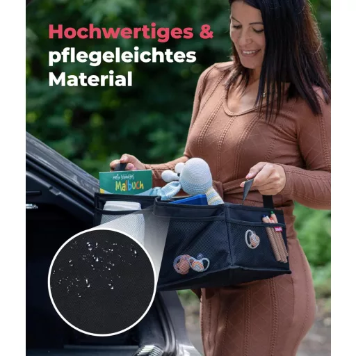 HerzensKind Autó Hátsó Ülés Szervező Tárolórendszer