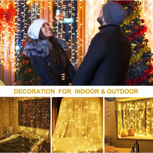 TOFU LED fényfüggöny karácsonyi projektor dekorációs lámpa