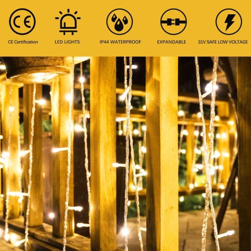 TOFU LED fényfüggöny karácsonyi projektor dekorációs lámpa