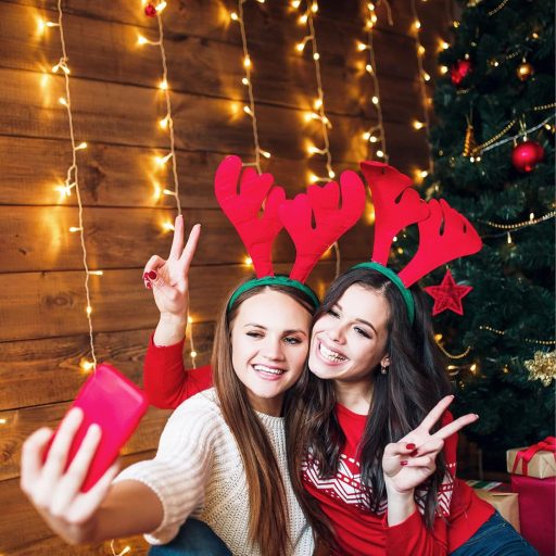 Perdea luminoasă LED TOFU, proiector decorativ de Crăciun