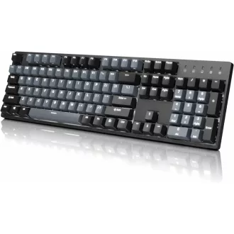  DURGOD Taurus K310 Mechanikus Gamer Billentyűzet 105 Gomb PBT ISO UK Space Grey
