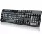 DURGOD Taurus K310 Mehanička Gaming Tipkovnica 105 Tipki PBT ISO UK Space Grey
