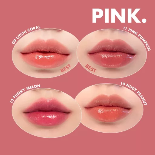 rom&nd Juicy Lasting Tint 18 Mulled Peach hosszantartó szájszín 5,5g