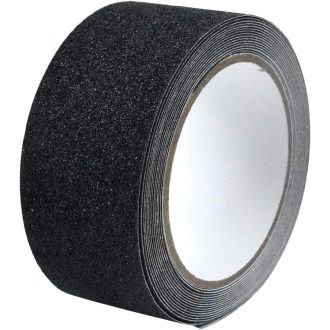   Skyzone fekete csúszásgátló szalag lépcsőkhöz, 5 cm x 5 m