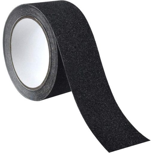 Skyzone fekete csúszásgátló szalag lépcsőkhöz, 5 cm x 5 m