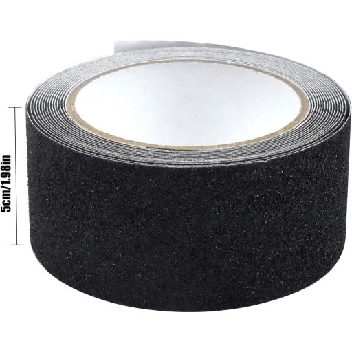 Skyzone fekete csúszásgátló szalag lépcsőkhöz, 5 cm x 5 m