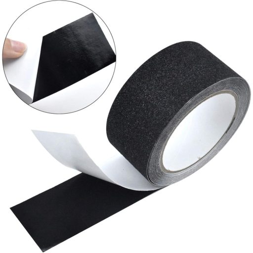 Skyzone fekete csúszásgátló szalag lépcsőkhöz, 5 cm x 5 m