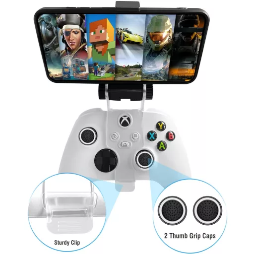 Joso Xbox Series X/S kontroller telefontartó klip Android iPhone-hoz