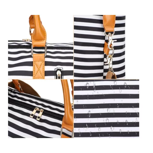 Cestovná taška pre ženy EverVanz s priehradkou na topánky a popruhom na pripevnenie ku kufru