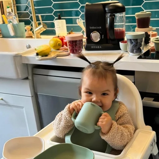 Béaba Babycook Solo 4 az 1-ben gőzfőző, turmixgép, főzőgép és processzor babáknak