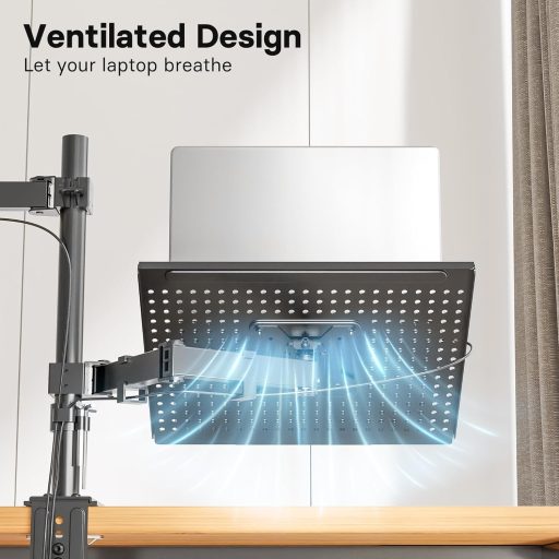 REDBAT Monitor Tartó 13-32 Colos LED LCD Képernyőhöz Laptop Tálcával VESA 75/100