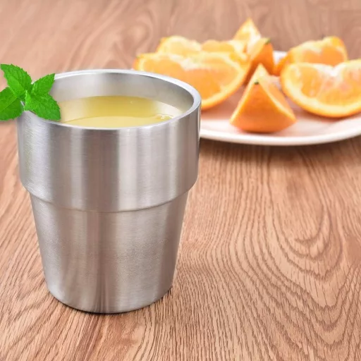 Newk rozsdamentes acél termoszos pohár 300ml dupla falú 2 darab