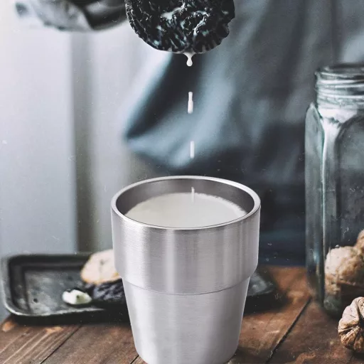 Newk rozsdamentes acél termoszos pohár 300ml dupla falú 2 darab