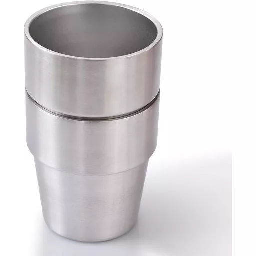 Newk rozsdamentes acél termoszos pohár 300ml dupla falú 2 darab