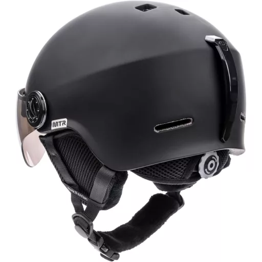 meteor Sísisak Visoros Unisex L (58-61cm) Fekete Snowboard Sisak