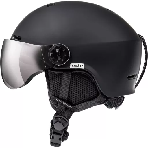 meteor Sísisak Visoros Unisex L (58-61cm) Fekete Snowboard Sisak