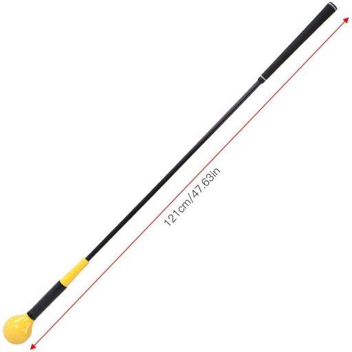 Dioche pomôcka na tréning golfového švihu – Profesionálny tréner na zlepšenie švihu s protišmykovou rukoväťou, na rozvoj sily a tempa, 120 cm