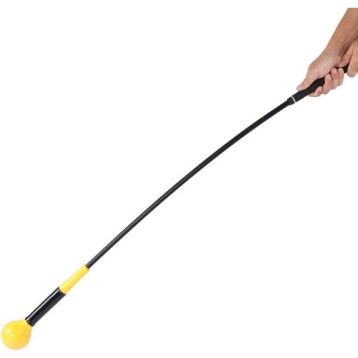 Dioche Golf Swing Edzőeszköz - Professzionális Lendületjavító Tréner Csúszásmentes Markolattal, Erő és Tempó Fejlesztésére, 120 cm