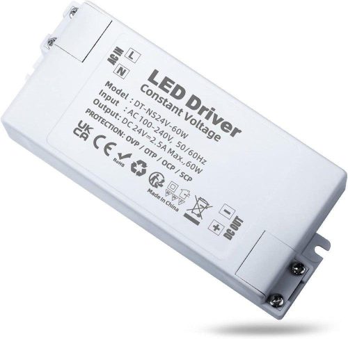 Transformator LED 24V 30W - Driver cu Tensiune Constantă pentru Benzi LED