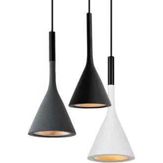   Vecys E27 függőlámpa cement hatású modern minimalist irodai étterem kávézó