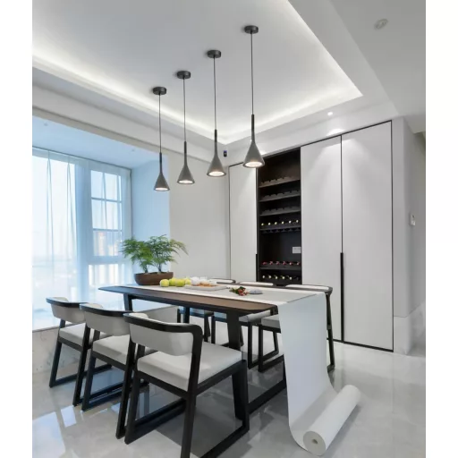 Vecys E27 függőlámpa cement hatású modern minimalist irodai étterem kávézó