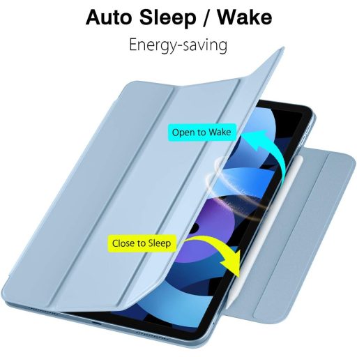 Husă de protecție magnetică Vobafe pentru iPad Air 4 10.9" și iPad Pro 11" Tip Trifold cu suport Apple Pencil