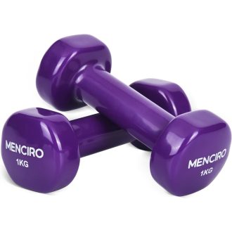   MENCIRO Kézisúly szett 2 db 0,5-2 kg otthoni edzéshez és erőedzéshez