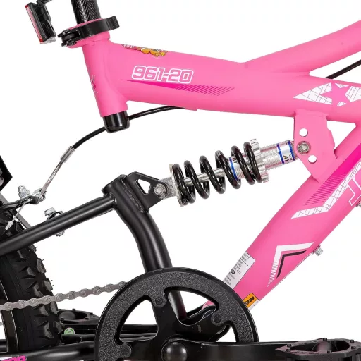 JOYSTAR Contender 20" gyerek mountainbike 7-13 éveseknek, teljes felfüggesztés