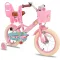 JOYSTAR Little Daisy 12/14/16 Zoll gyerekbicikli lányoknak 2-7 év, támasztókerekekkel