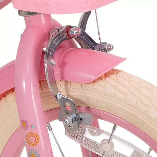 JOYSTAR Little Daisy 12/14/16 Zoll gyerekbicikli lányoknak 2-7 év, támasztókerekekkel