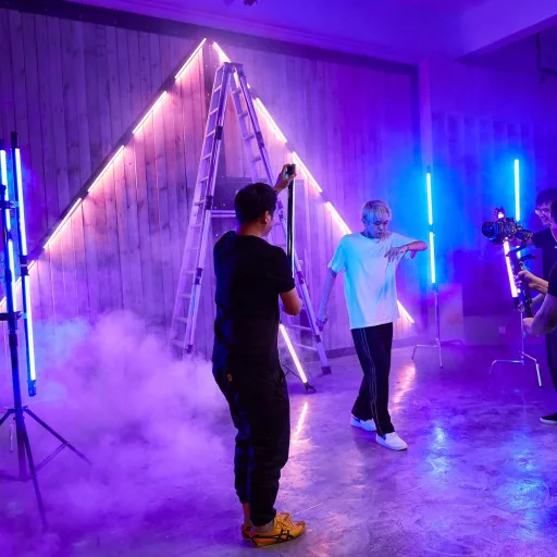 Godox TL60 RGB LED svetelná trubica 2700K-6500K CRI 96 video svetlo s efektmi