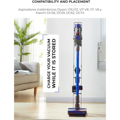 MORANGO stojan na vysávač Dyson V15 V12 V11 V10 V8 V7 V6 DC58 DC59 DC62 DC74