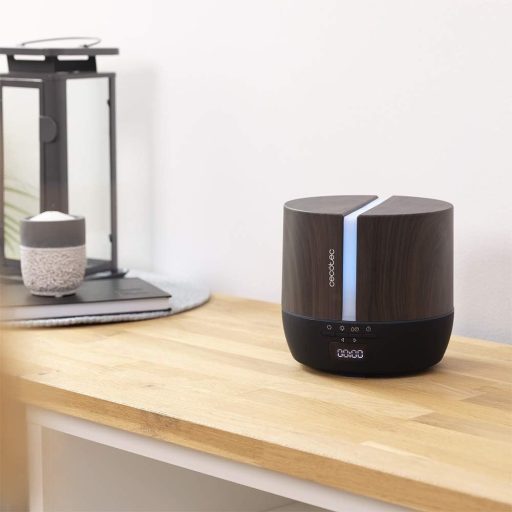 Cecotec PureAroma 550 Connected fekete aromadiffúzor 500ml LED kijelzővel Bluetooth és app vezérléssel