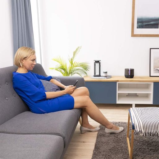 Cecotec PureAroma 550 Connected fekete aromadiffúzor 500ml LED kijelzővel Bluetooth és app vezérléssel