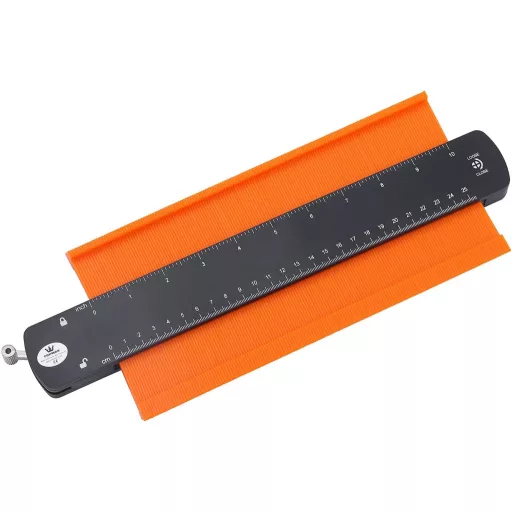 TOPWAY Kontúr Mérce 250mm Alakmásoló Szerszám Csempékhez és Fához