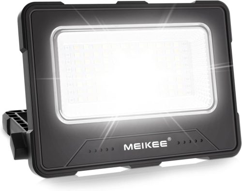 MEIKEE 80W LED Munkalámpa 12000 mAh Akkumulátorral - 4 Világítási Mód, 5 Fényerőszint, USB/Napelemes Töltés, Mágneses, Kempingezéshez, Szere