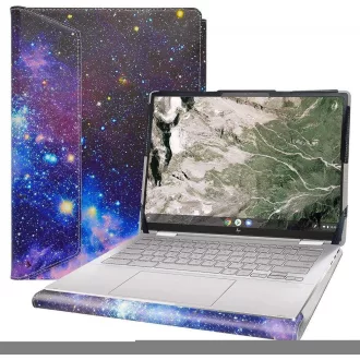   HP Elite C1030 i x360 13c Chromebook futrola od kože s Galaxy Mint uzorkom 13,5"