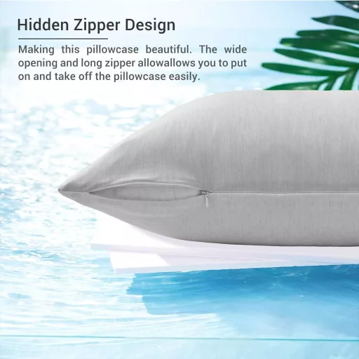 Súprava chladivých obliečok na vankúše Avoalre Arc-Chill 3.0 - 2 ks 40x80 cm, chladivé vlákno Q-Max 0.4, skrytý zips, letné obliečky na vankúše proti poteniu