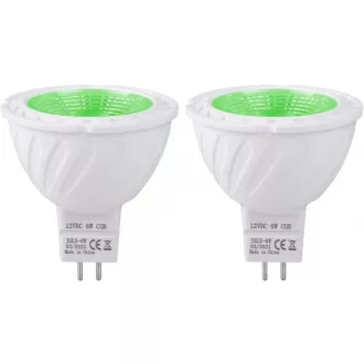   REYLAX 6W Zelena LED Spot svjetiljka za GU5.3 MR16 Grlo, 500LM