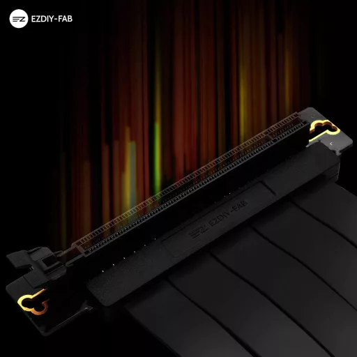 EZDIY-FAB PCIe 3.0 16x GPU Bővítőkábel 20cm Derékszögű