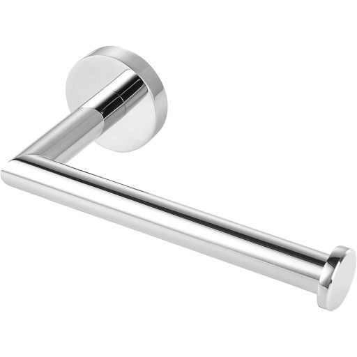 HITSLAM rozsdamentes fali wc papír tartó, krómozott fürdőszobai és konyhai toalettpapír tartó