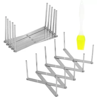   Weber Rozsdamentes Acél Grill Eszköztartó és Tányérrendező, 23 cm