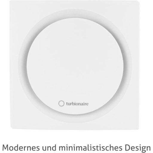 Turbionaire RING 100 SW fürdőszobai ventilátor 100mm fehér visszacsapó szeleppel