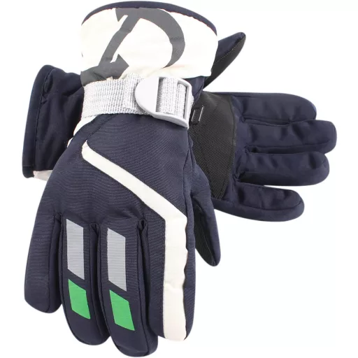 Mănuși de schi pentru copii XIAOHAWANG, impermeabile, de iarnă, tip mitenă, pentru băieți și fete de 4-7 ani, ciclism, drumeții.