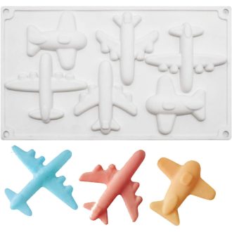   OCPO KITCHEN Szilikon Repülőgép Sütőforma 3D Torta Mousse Sütemény Csokoládé Forma Tapadásmentes BPA Mentes